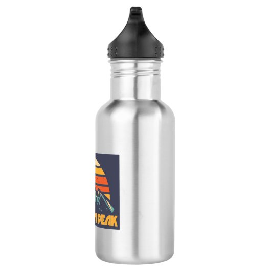 Algonquin Peak Retro Turquoise Waterfles (Rechts)