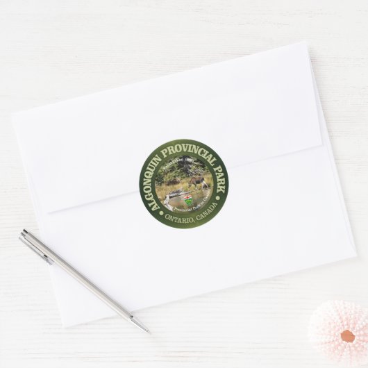 Algonquin PP Ronde Sticker (Envelop)