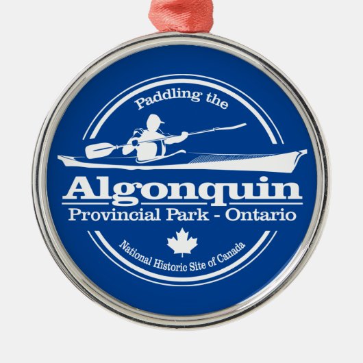 Algonquin PP (SK) Metalen Ornament (Voorkant)
