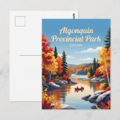 Algonquin Provincial Park Canada Briefkaart (Voorkant / Achterkant)