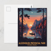 Algonquin Provincial Park Canada Briefkaart (Voorkant / Achterkant)