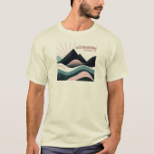 Algonquin Provincial Park Gekleurde heuvels T-shirt (Voorkant)