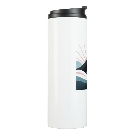 Algonquin Provincial Park Gekleurde heuvels Thermosbeker (Gedraaid links)