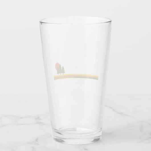 Algonquin Provincial Park Pine Trees Sun Glas (Achterkant)