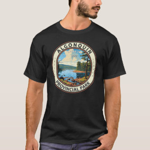 Algonquin Provincial Park Reizen Kunst Vintage T-shirt