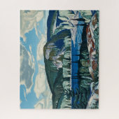 Algonquin Provincial Park Schilderij door AJ Casso Legpuzzel (Verticaal)