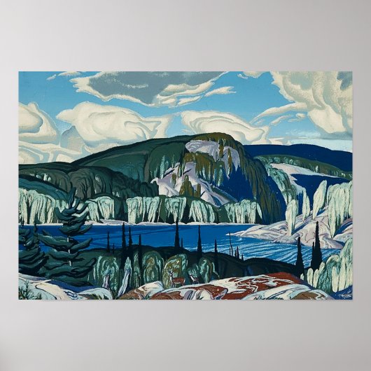 Algonquin Provincial Park Schilderij door AJ Casso Poster (Voorkant)