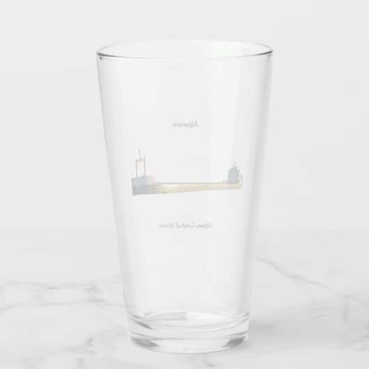 Algontario-glas Glas (Achterkant)