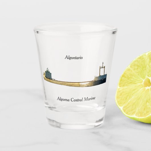 Algontario-glas Shot Glas (Voorkant)