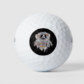 Algorand Astronaut- Algo Crypto Golfballen (Voorkant)