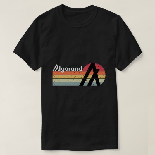 Algorand Crypto token Algo Logo Classic T- T-shirt (Design voorkant)