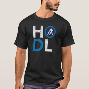 Algorand Hodl Crypto Retro T-shirt