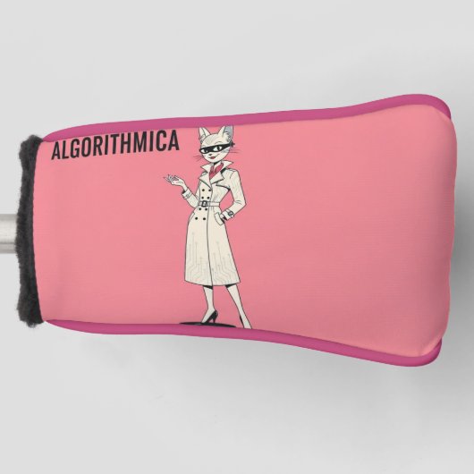 Algorithm Cat Spirit Girl – Golf Accessories Colle Golfheadcover (Voorkant)