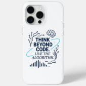 Algorithmic Consciousness: Abstracte code Case-Mate iPhone Case (Achterkant)