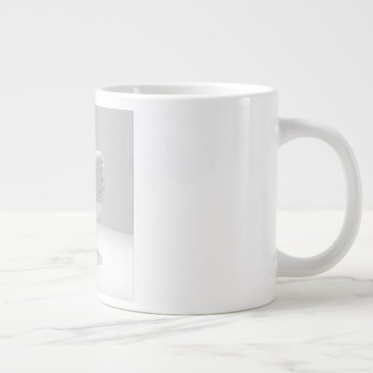 Algorithmic Ergonomic Seating Geometry Pattern Grote Koffiekop (Rechts)