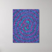 Algorithmic Mathematical Art Pattern  Canvas Afdruk (Voorkant)