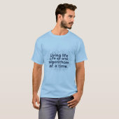 Algorithmische stijl t-shirt (Voorkant volledig)