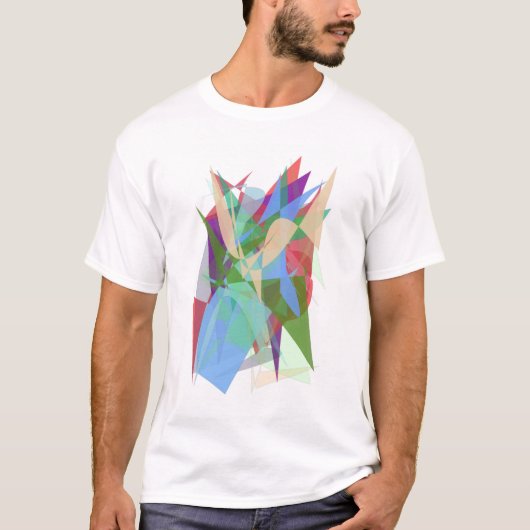 Algoritme Abstract 01 T-shirt (Voorkant)