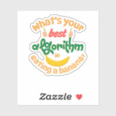 Algoritme in programmeersticker sticker (Vel)