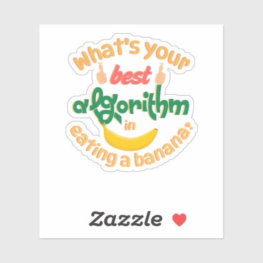 Algoritme in programmeersticker sticker (Vel)