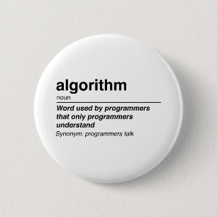 Algoritme Ronde Button 5,7 Cm