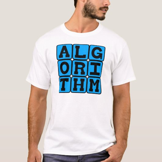 Algoritme, Wiskundige formule T-shirt (Voorkant)