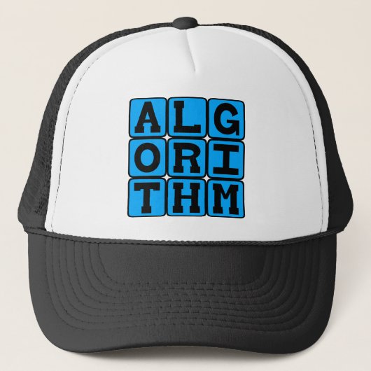 Algoritme, Wiskundige formule Trucker Pet (Voorkant)