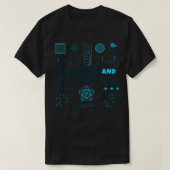 Algoritmen en gegevensstructuren t-shirt (Design voorkant)