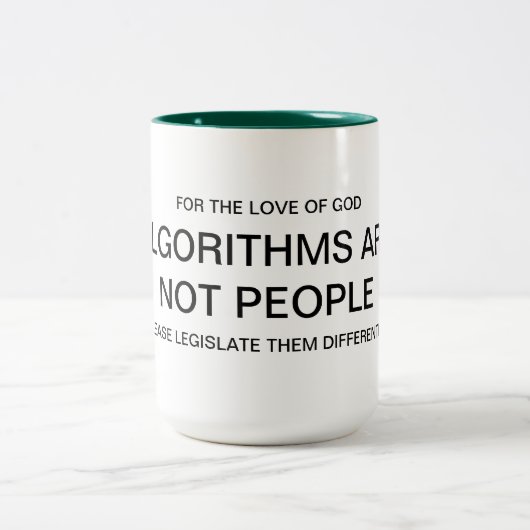 ALGORITMEN ZIJN GEEN MENSEN MOK (Center)