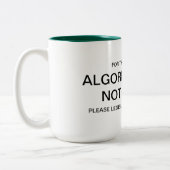 ALGORITMEN ZIJN GEEN MENSEN MOK (Links)