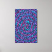 Algoritmische Wiskundige Kunst Patroon Canvas Afdruk (Voorkant)