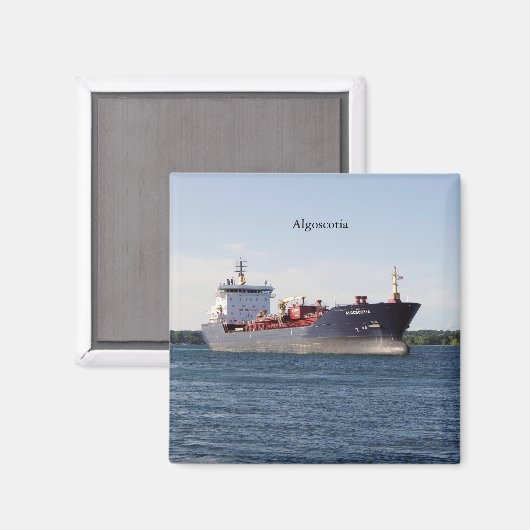 Algoscotia magnet (Voorkant / Achterkant)