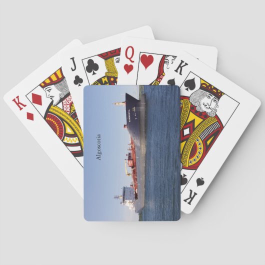 Algoscotia speelkaarten (Achterkant)