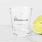 Algosoonglas Shot Glas (Achterkant)