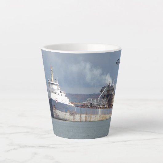 Algosteel latte mok (Voorkant)