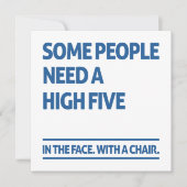 Algunas personas necesitan cinco feestdagenkaart (Voorkant)