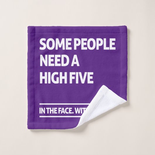 Algunas personas necesitan cinco washandje (Wasdoekje)