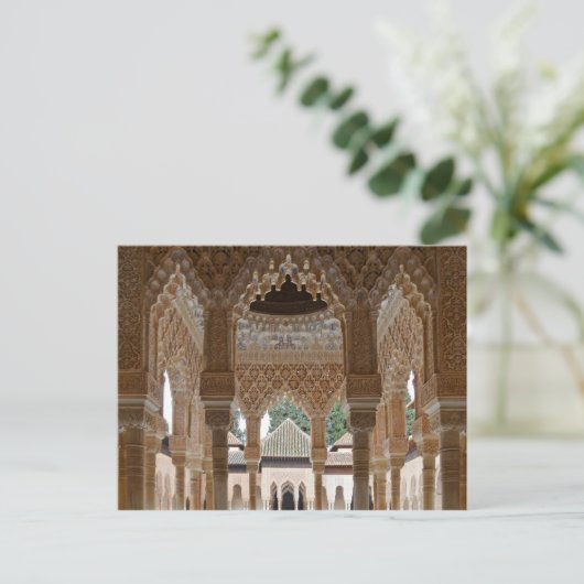 Alhambra Architecture Briefkaart (Staand voorkant)
