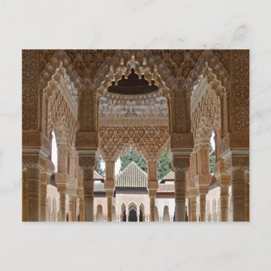 Alhambra Architecture Briefkaart (Voorkant)