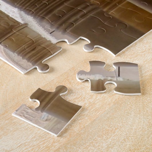 Alhambra Architectuur Jigzaag Puzzle Legpuzzel (Zijkant)