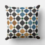 Alhambra Baby Pillow – Soft Geometric Square Patte Kussen (Achterkant)