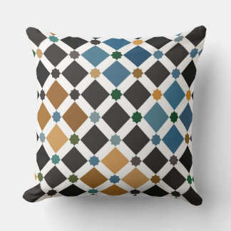 Alhambra Baby Pillow – Soft Geometric Square Patte Kussen