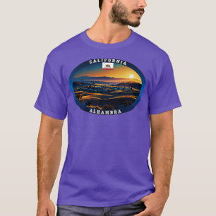 Alhambra California Travel T-shirt