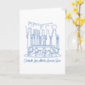 Alhambra Court of the Lions 1 Kaart (Gele Bloem)