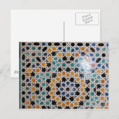 Alhambra de Tegel van de Muur #9 Briefkaart (Voorkant / Achterkant)