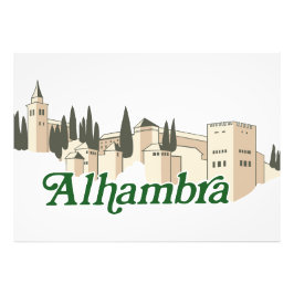 Alhambra Foto Afdruk
