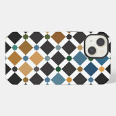 Alhambra Geometric iPhone 13 Case – Slim Artistic iPhone Hoesje (Achterkant horizontaal)
