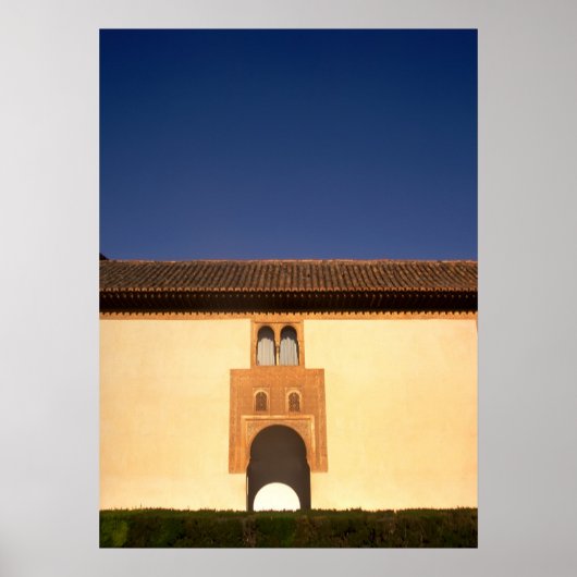 Alhambra Golden Arch Gateway Poster (Voorkant)