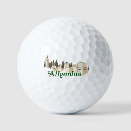 Alhambra Golfballen (Voorkant)
