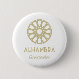 Alhambra Granada 1 Ronde Button 5,7 Cm